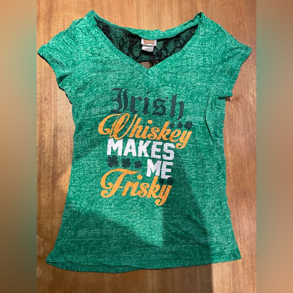 St Patrick’s Day Women’s Irish T-Shirt Size Medium